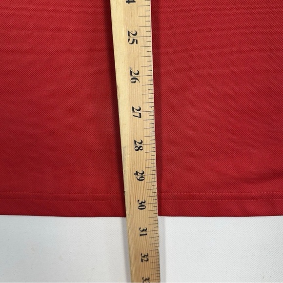 Polo by Ralph Lauren Red, Black, and White Polo Shirt - Picture 4 of 4